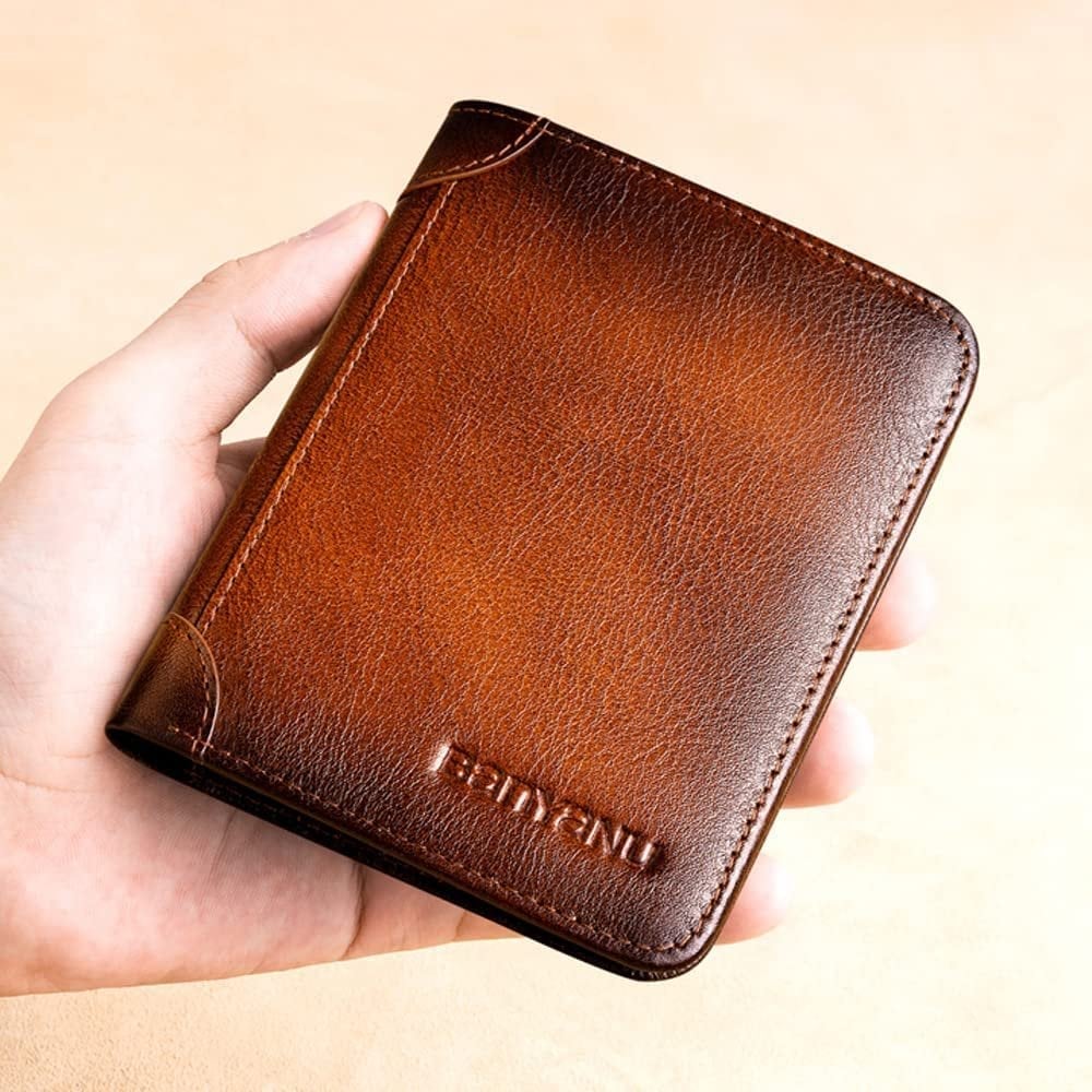Cartera Delgada para Hombre con Bloqueo RFID