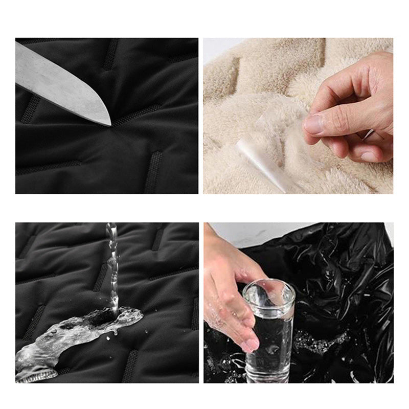 Chaleco Acolchado para Hombre con Forro Tipo Borrego