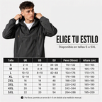 Chamarra Anorak con Capucha para Hombre Cortaviento