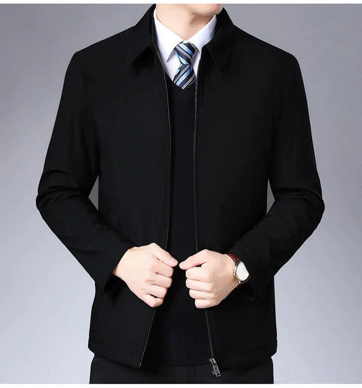 Chamarra Casual con Cuello Alto para Hombre