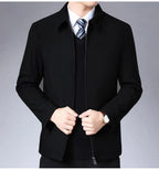 Chamarra Casual con Cuello Alto para Hombre