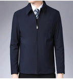 Chamarra Casual con Cuello Alto para Hombre