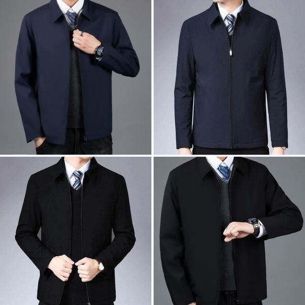Chamarra Casual con Cuello Alto para Hombre