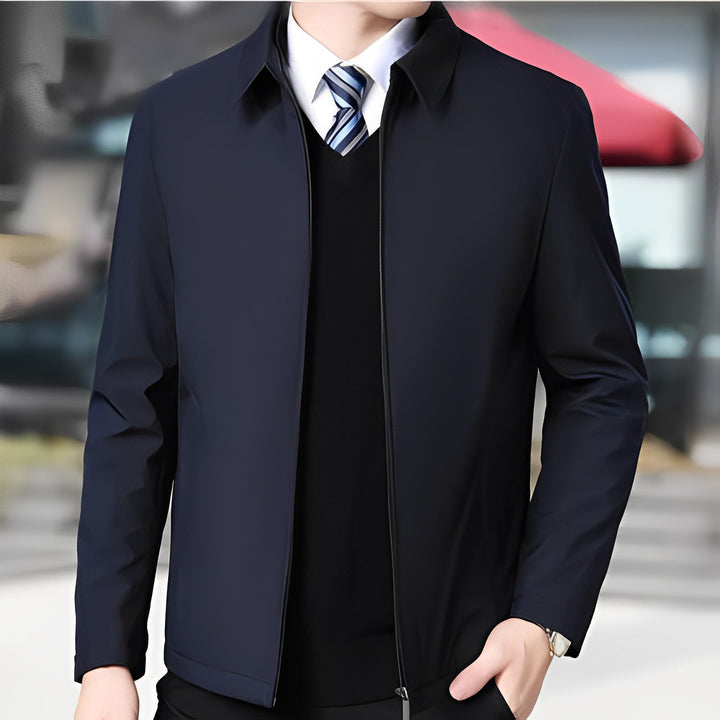 Chamarra Casual con Cuello Alto para Hombre