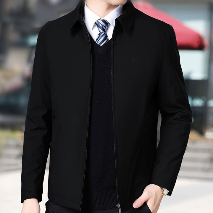 Chamarra Casual con Cuello Alto para Hombre