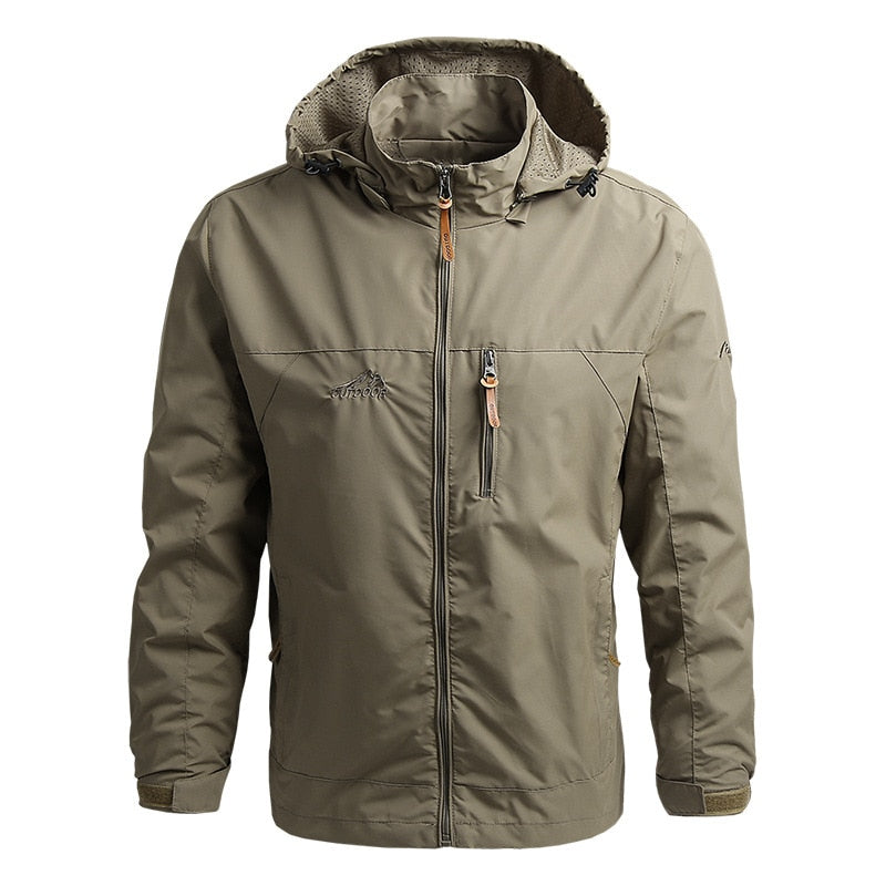 Chamarra Impermeable para Hombre Cortaviento