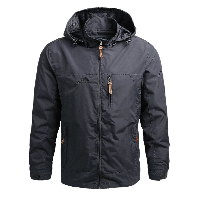Chamarra Impermeable para Hombre Cortaviento