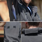 Chamarra Softshell para Hombre Resistente al Agua con Capucha