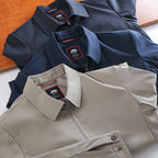 Chaqueta Casual con Cierre para Hombre Cuello Camisero