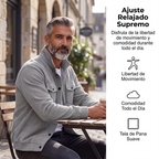 Chaqueta de Pana Vintage para Hombre Corte Relajado