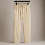 Cherubino Summer Linen Drawstring Trousers