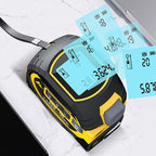 Cinta Métrica Digital 3 en 1 con Medidor Láser