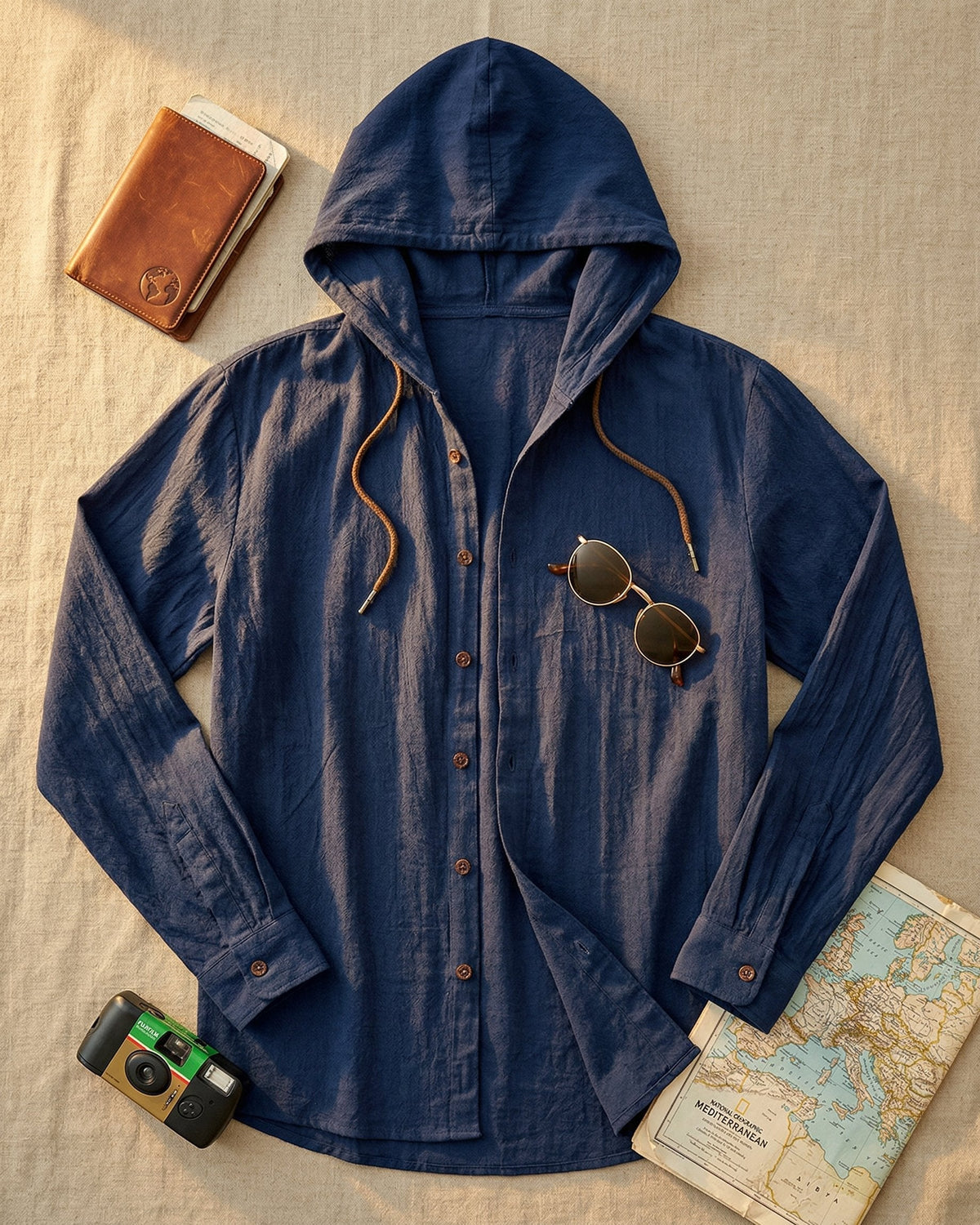 Ciro Cotton Linen Shirt