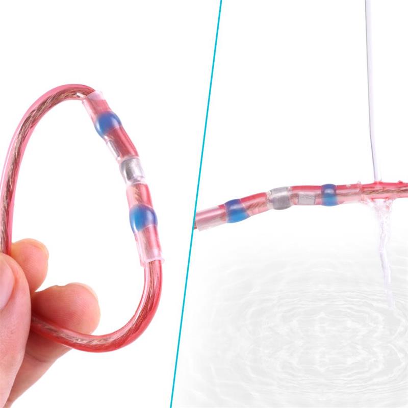 Conectores de Cable Termocontraíbles con Soldadura a Prueba de Agua