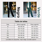 Conjunto de Camisa y Pantalón para Hombre Satinado a Rayas