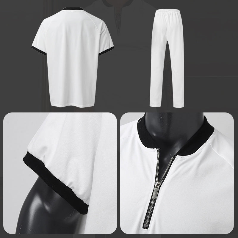 Conjunto para Hombre Polo con Cierre y Pantalón