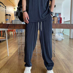 Conjunto de Seda Fría para Hombre Playera y Pantalón