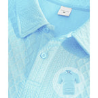 Conjunto de Verano para Hombre Polo Jacquard y Short