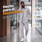 Conjunto Waffle para Hombre Chaqueta y Pantalón