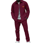 Conjunto Waffle para Hombre Chaqueta y Pantalón