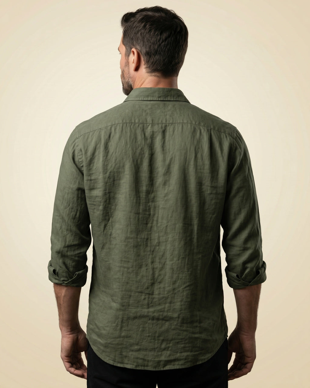 Santiago Linen Relaxed Button-Up Shirt