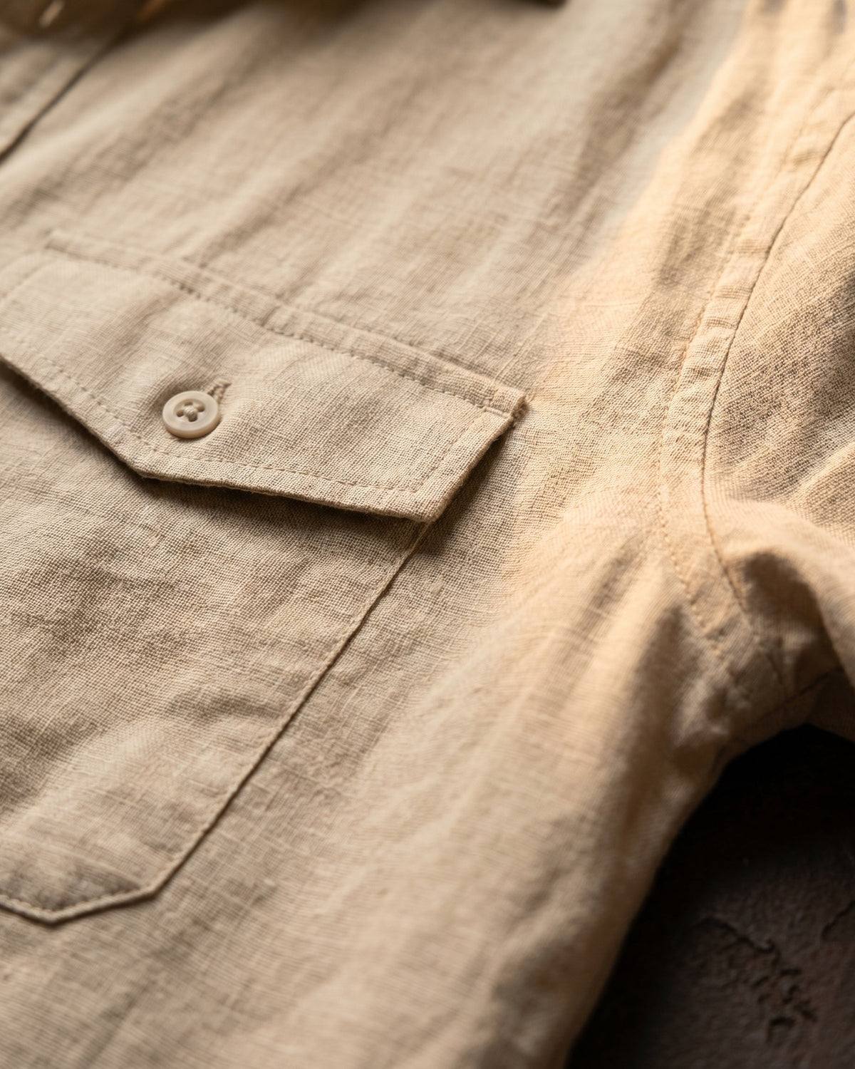 Tancredi Linen Long Sleeve Shirt