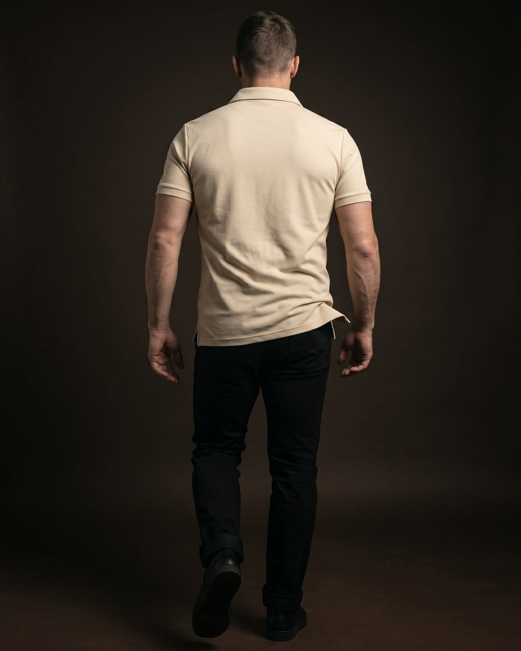 Hugo Piqué Knit Half-Zip Polo