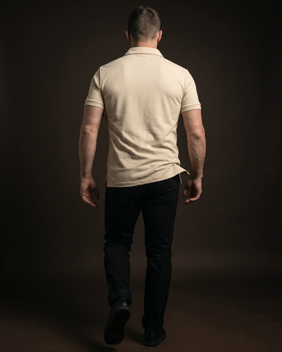 Hugo Piqué Knit Half-Zip Polo