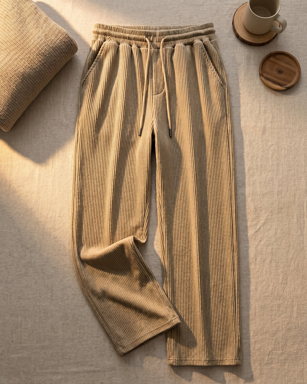 Sirio Wide Leg Corduroy Trousers