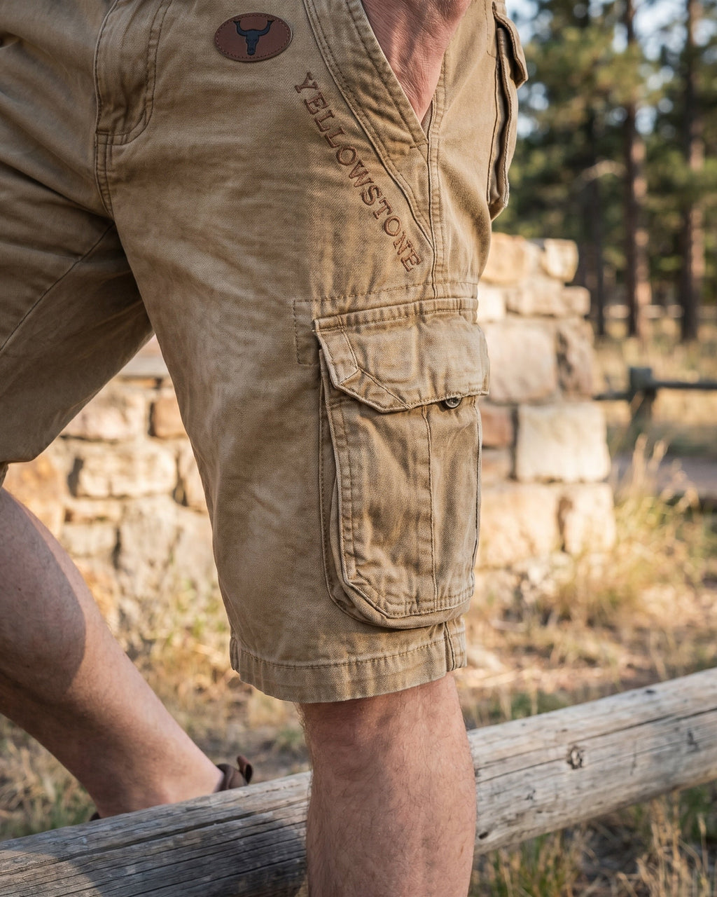 Roberto Cotton Cargo Shorts