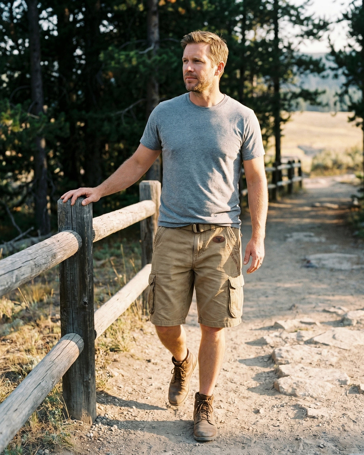 Roberto Cotton Cargo Shorts