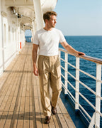 Ercole Pleated Linen Trousers