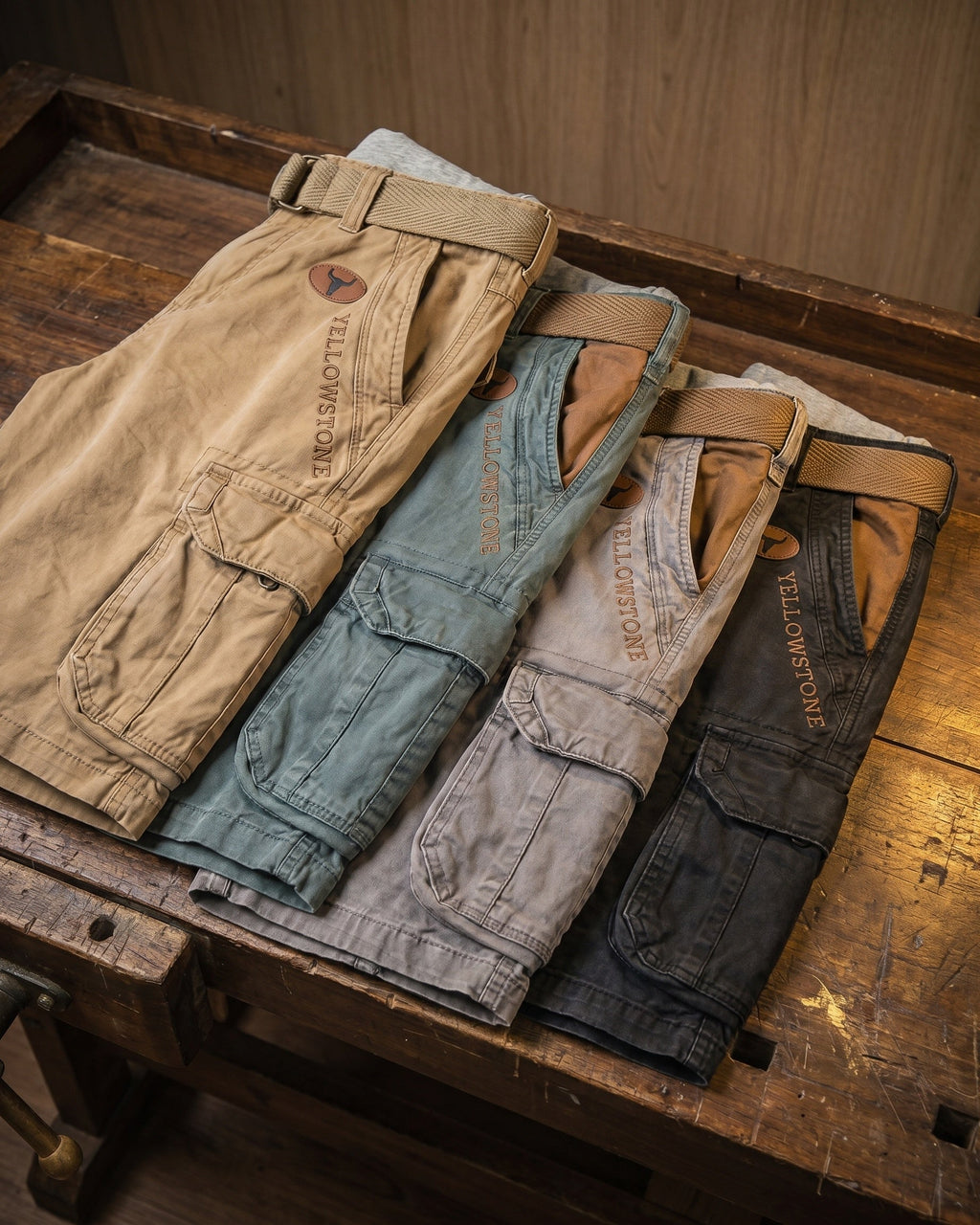 Roberto Cotton Cargo Shorts