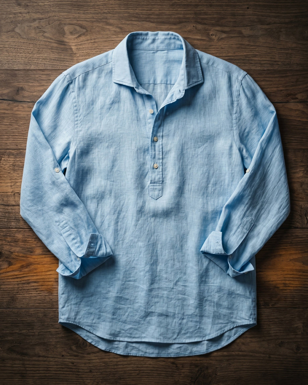 Camillo Cotton Blend Popover Shirt