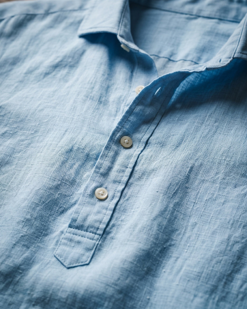 Camillo Cotton Blend Popover Shirt