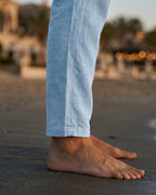 Gennaro Linen Relaxed Drawstring Trousers