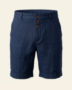 Eugenio Linen Tailored Chino Shorts