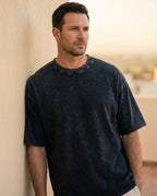 Elio Cotton Washed Oversize T-Shirt