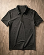 Hugo Piqué Knit Half-Zip Polo