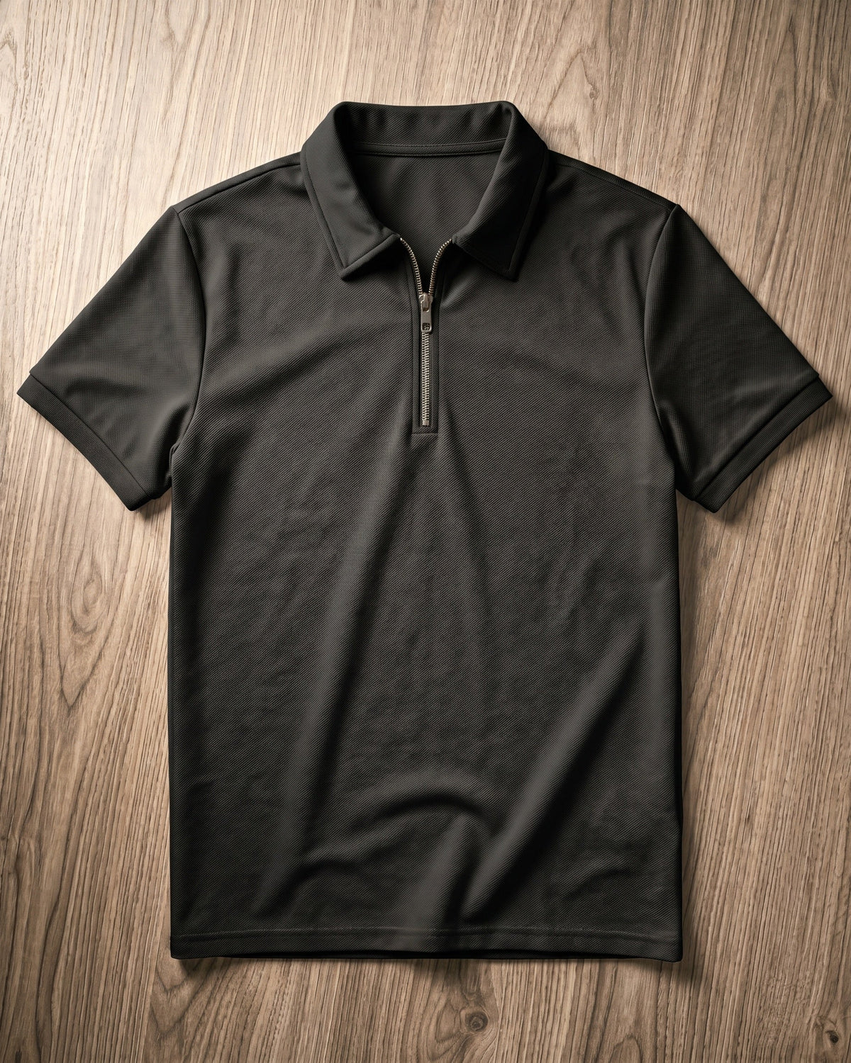 Hugo Piqué Knit Half-Zip Polo