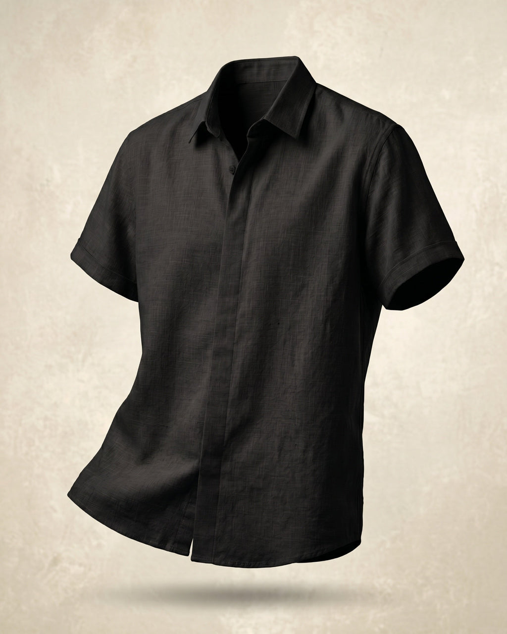 Flavio Linen Short Sleeve Button-Up Shirt