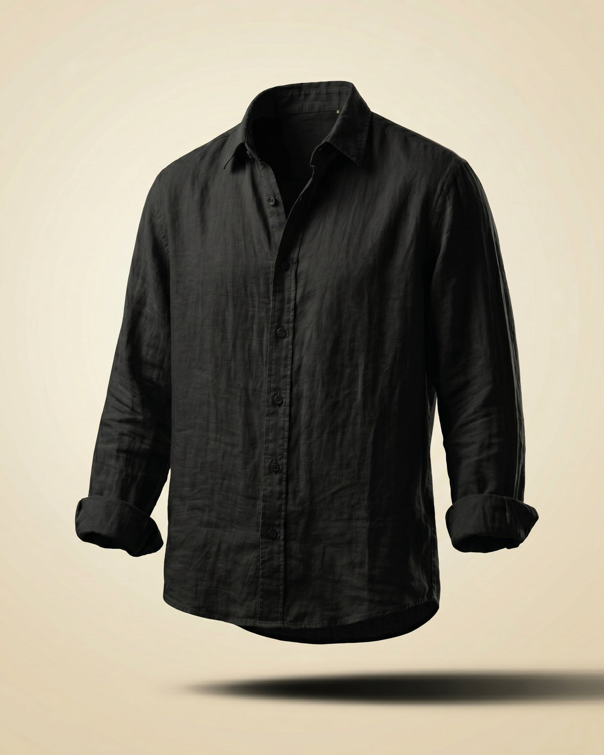 Santiago Linen Relaxed Button-Up Shirt