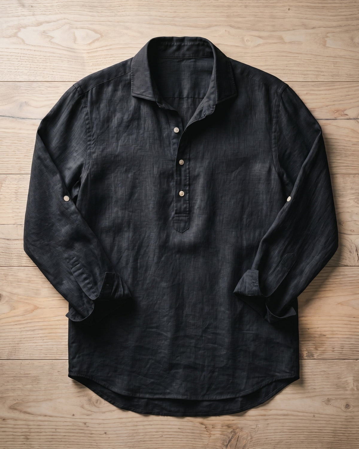 Camillo Cotton Blend Popover Shirt