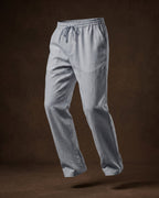 Umberto Linen Relaxed Straight-Leg Trousers