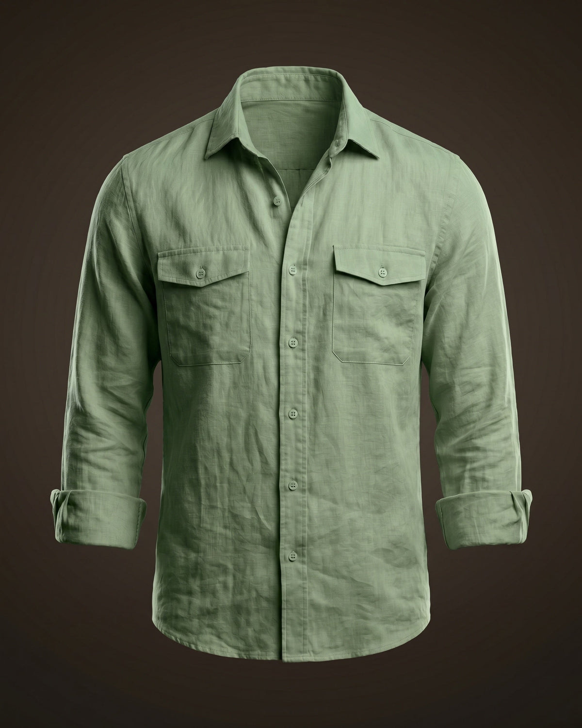 Tancredi Linen Long Sleeve Shirt