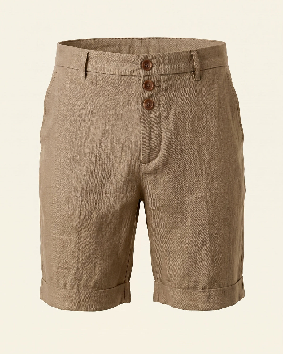 Eugenio Linen Tailored Chino Shorts