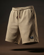 Tomas Waffle-Knit Relaxed Drawstring Shorts