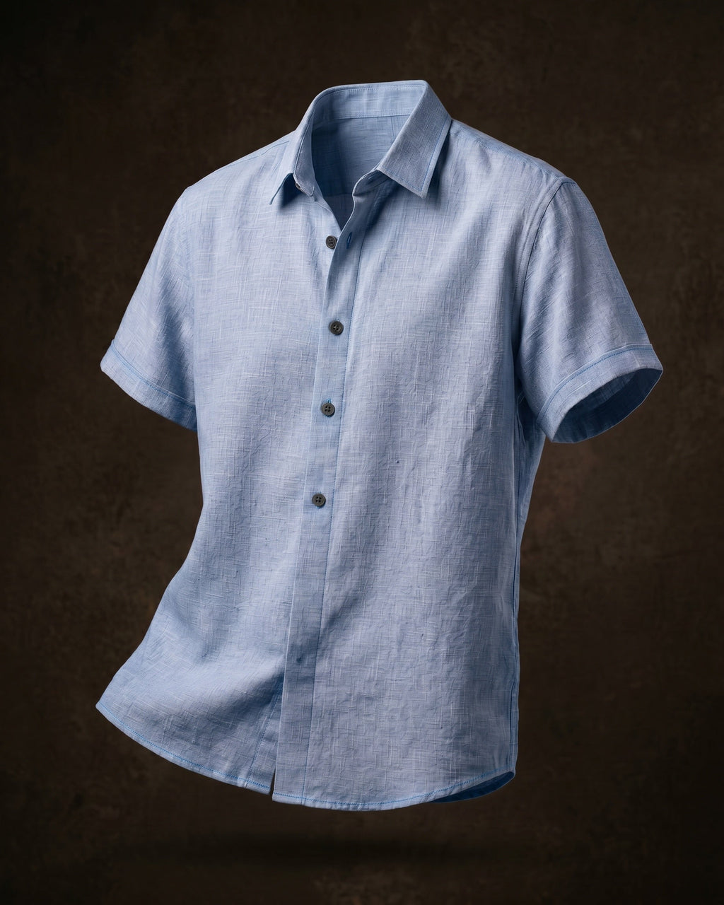 Flavio Linen Short Sleeve Button-Up Shirt