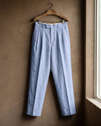 Ercole Pleated Linen Trousers