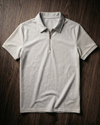 Hugo Piqué Knit Half-Zip Polo